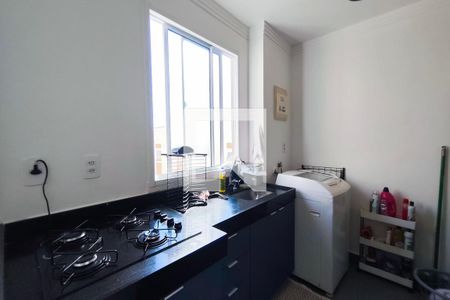 Cozinha de apartamento à venda com 2 quartos, 41m² em Jardim Nova Abolição, Campinas