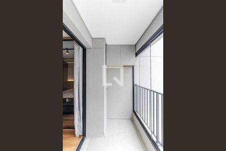 Varanda de kitnet/studio para alugar com 1 quarto, 32m² em Vila Buarque, São Paulo