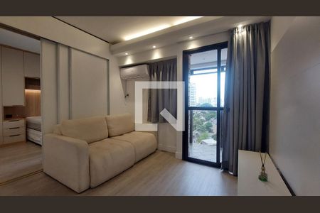 Sala de kitnet/studio à venda com 1 quarto, 37m² em Indianópolis, São Paulo