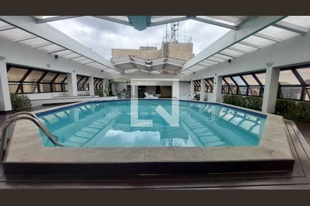 Área comum - Piscina de kitnet/studio para alugar com 1 quarto, 37m² em Indianópolis, São Paulo