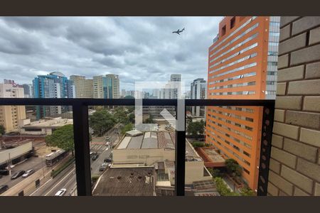 Sacada de kitnet/studio à venda com 1 quarto, 37m² em Indianópolis, São Paulo