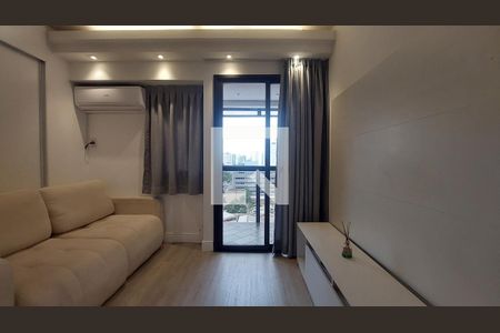 Sala de kitnet/studio à venda com 1 quarto, 37m² em Indianópolis, São Paulo