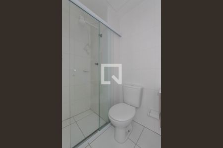 Banheiro de kitnet/studio para alugar com 1 quarto, 22m² em Centro Histórico de São Paulo, São Paulo