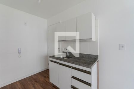 Cozinha de kitnet/studio para alugar com 1 quarto, 22m² em Centro Histórico de São Paulo, São Paulo