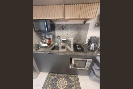 Cozinha de apartamento à venda com 1 quarto, 27m² em Jardim Cidalia, São Paulo