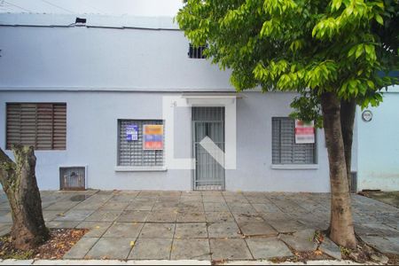 Fachada e Placa de casa para alugar com 1 quarto, 63m² em Industrial, Novo Hamburgo