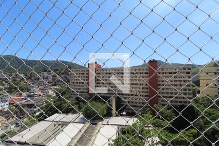 Sala - Vista de apartamento para alugar com 2 quartos, 72m² em Taquara, Rio de Janeiro