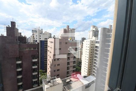 Sala - Vista de apartamento para alugar com 1 quarto, 44m² em Cambuí, Campinas