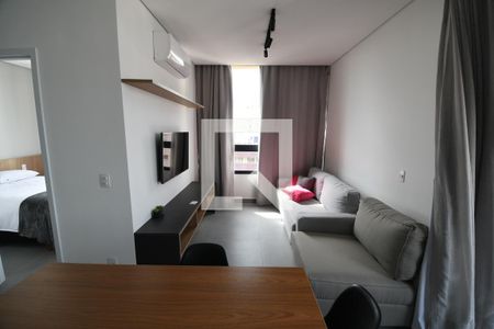 Sala de apartamento para alugar com 1 quarto, 44m² em Cambuí, Campinas