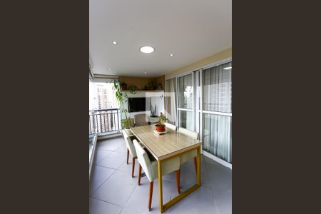 Varanda da Sala de apartamento à venda com 2 quartos, 91m² em Vila Andrade, São Paulo