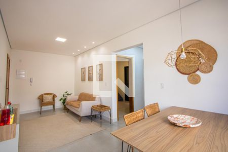 Sala de apartamento à venda com 2 quartos, 68m² em Vila Santa Teresa, Santo André