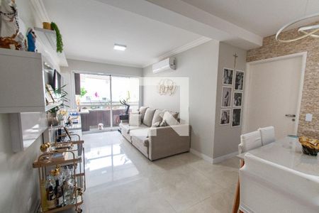 Sala de apartamento à venda com 3 quartos, 82m² em Vila Clementino, São Paulo
