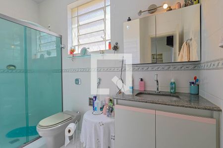 Banheiro da Suíte de apartamento à venda com 3 quartos, 120m² em Gutierrez, Belo Horizonte