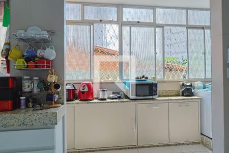 Cozinha e Área de Serviço de apartamento à venda com 3 quartos, 120m² em Gutierrez, Belo Horizonte