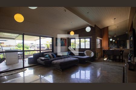 Sala de apartamento para alugar com 3 quartos, 189m² em Recreio dos Bandeirantes, Rio de Janeiro