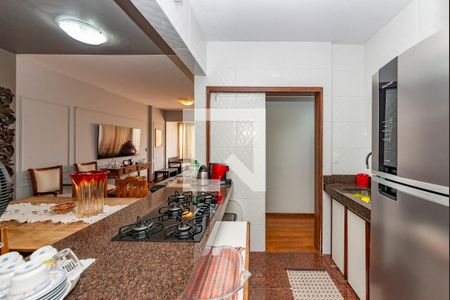 Cozinha de apartamento à venda com 3 quartos, 97m² em Barro Preto, Belo Horizonte