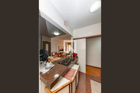 Cozinha de apartamento à venda com 3 quartos, 97m² em Barro Preto, Belo Horizonte