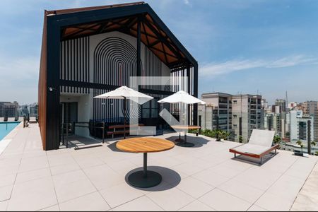 Área Comum - Piscina de kitnet/studio à venda com 1 quarto, 33m² em Perdizes, São Paulo