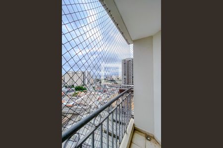 Varanda da Sala de apartamento para alugar com 2 quartos, 50m² em Quarta Parada, São Paulo