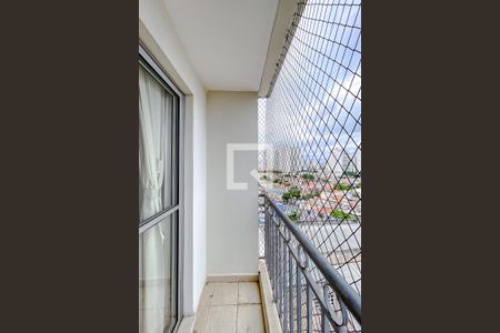 Varanda da Sala de apartamento para alugar com 2 quartos, 50m² em Quarta Parada, São Paulo