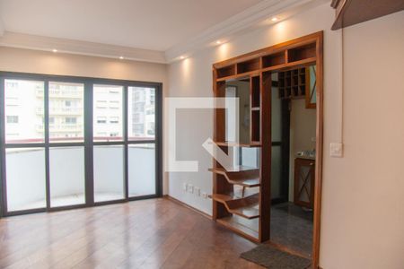 Sala de apartamento à venda com 2 quartos, 79m² em Brooklin, São Paulo