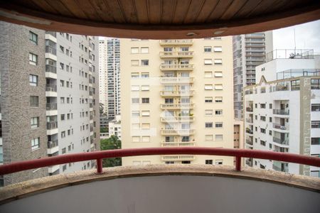 Varanda Sala de apartamento à venda com 2 quartos, 79m² em Brooklin, São Paulo