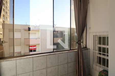 Varanda da Sala de apartamento à venda com 1 quarto, 52m² em Centro, Canoas