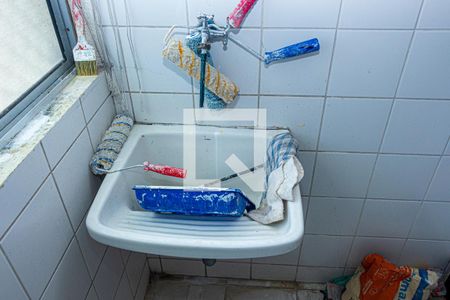 Cozinha e Área de Serviço de apartamento à venda com 2 quartos, 51m² em Vila Inglesa, São Paulo