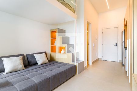 Sala/Quarto de kitnet/studio para alugar com 1 quarto, 29m² em Jardim das Acacias, São Paulo