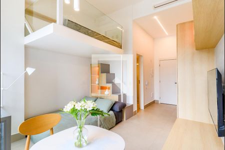 Sala/Quarto de kitnet/studio para alugar com 1 quarto, 29m² em Jardim das Acacias, São Paulo