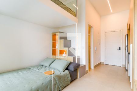 Sala/Quarto de kitnet/studio para alugar com 1 quarto, 29m² em Jardim das Acacias, São Paulo