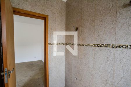Banheiro da Suíte 1 de casa à venda com 3 quartos, 270m² em Jardim Ocara, Santo André
