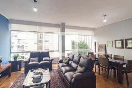 Sala de apartamento para alugar com 3 quartos, 154m² em Bela Vista, São Paulo