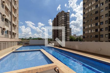 Área comum - Piscina de apartamento para alugar com 2 quartos, 59m² em Jardim Sumare, Ribeirão Preto