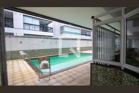 Área Comum - Piscina de apartamento para alugar com 4 quartos, 220m² em Recreio dos Bandeirantes, Rio de Janeiro