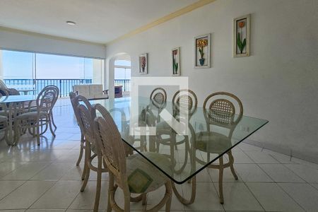 Sala de Jantar de apartamento para alugar com 3 quartos, 201m² em Centro, Guarujá