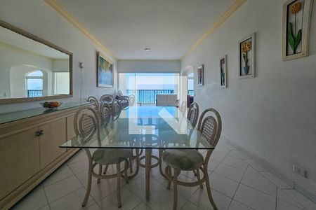 Sala de Jantar de apartamento para alugar com 3 quartos, 201m² em Centro, Guarujá