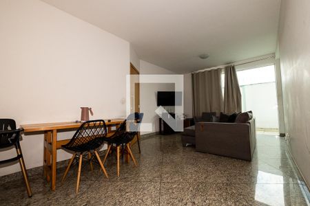 Sala de apartamento à venda com 4 quartos, 170m² em Sagrada Família, Belo Horizonte