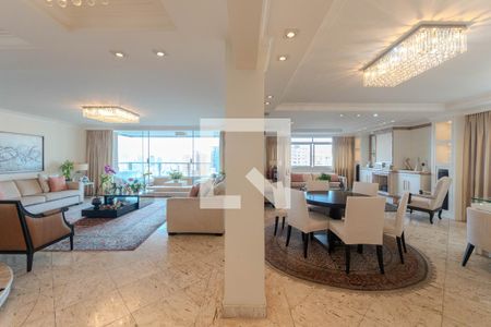 Sala de apartamento à venda com 4 quartos, 324m² em Morro dos Ingleses, São Paulo