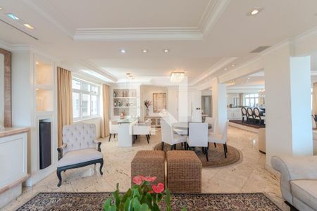 Sala de apartamento à venda com 4 quartos, 324m² em Morro dos Ingleses, São Paulo