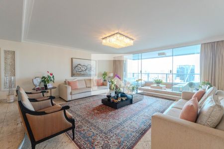 Sala de apartamento à venda com 4 quartos, 324m² em Morro dos Ingleses, São Paulo