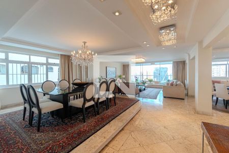 Sala de apartamento à venda com 4 quartos, 324m² em Morro dos Ingleses, São Paulo