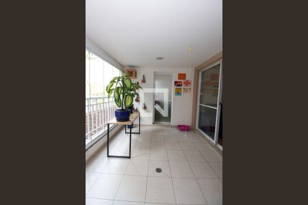 Varanda da Sala de apartamento à venda com 3 quartos, 96m² em Vila Andrade, São Paulo