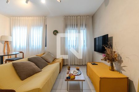 Sala de apartamento para alugar com 1 quarto, 46m² em Bela Vista, São Paulo