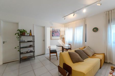 Sala de apartamento para alugar com 1 quarto, 46m² em Bela Vista, São Paulo