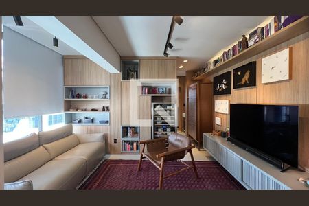 Sala de apartamento à venda com 1 quarto, 43m² em Pinheiros, São Paulo