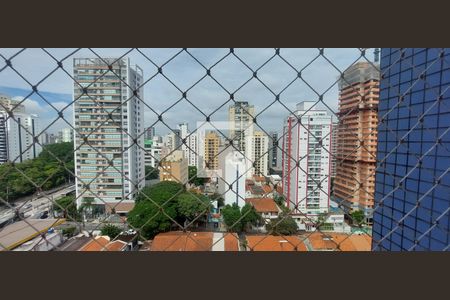 Vista da Varanda da Sala de apartamento à venda com 3 quartos, 76m² em Vila Olímpia, São Paulo