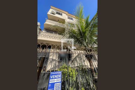 Fachada de apartamento à venda com 3 quartos, 92m² em Rio Comprido, Rio de Janeiro