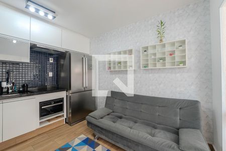Sala de apartamento para alugar com 1 quarto, 31m² em Bela Vista, São Paulo