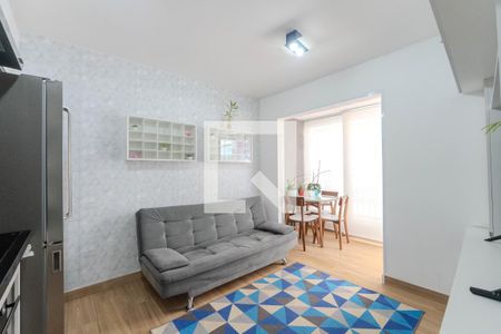 Sala de apartamento para alugar com 1 quarto, 31m² em Bela Vista, São Paulo